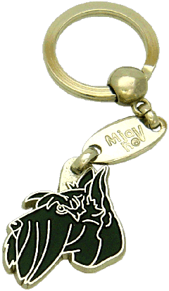 Terrier escocês - pet ID tag, dog ID tags, pet tags, personalized pet tags MjavHov - engraved pet tags online